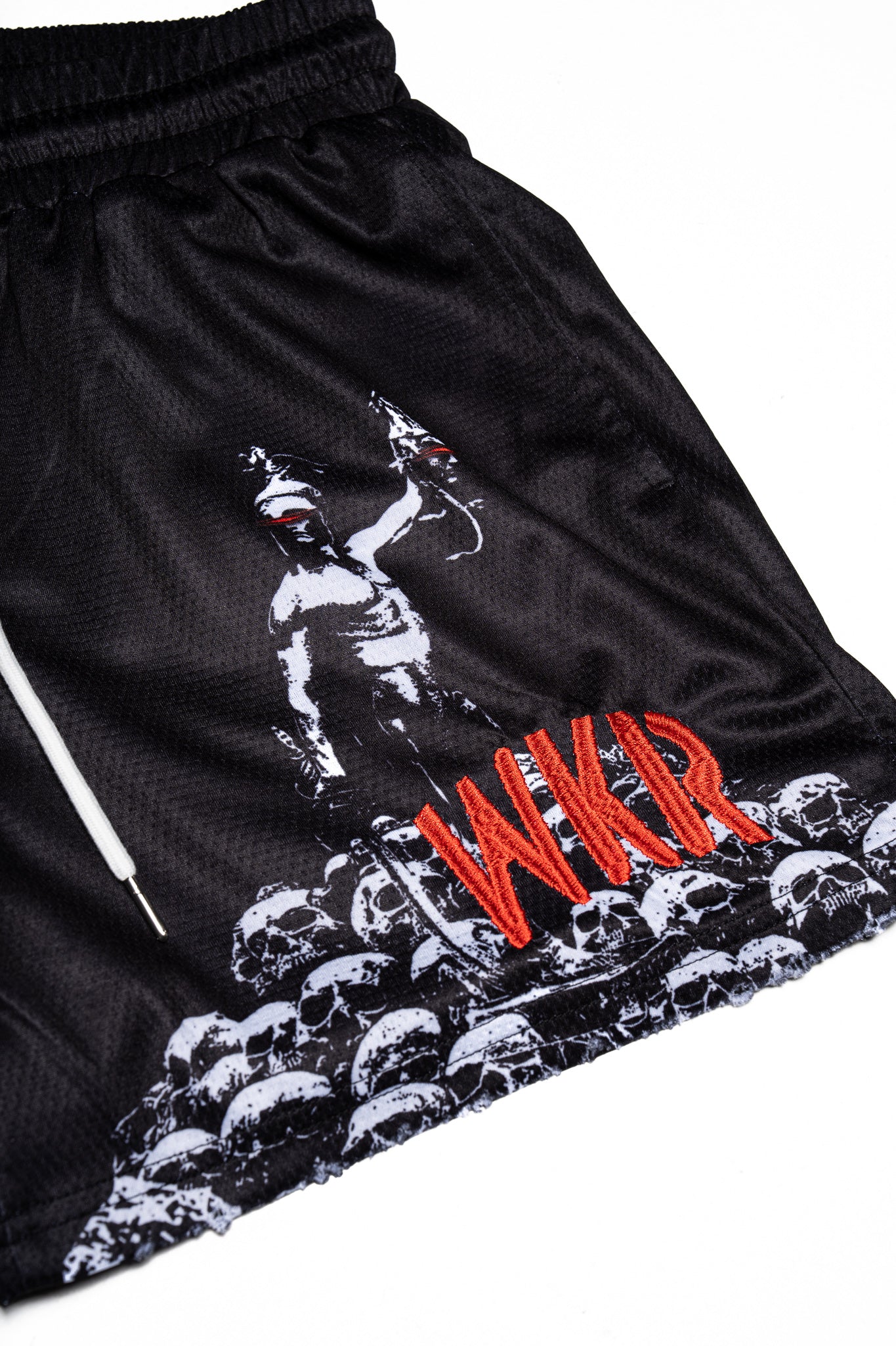 Black WKR Statue Skull Short - NQ - Image 5