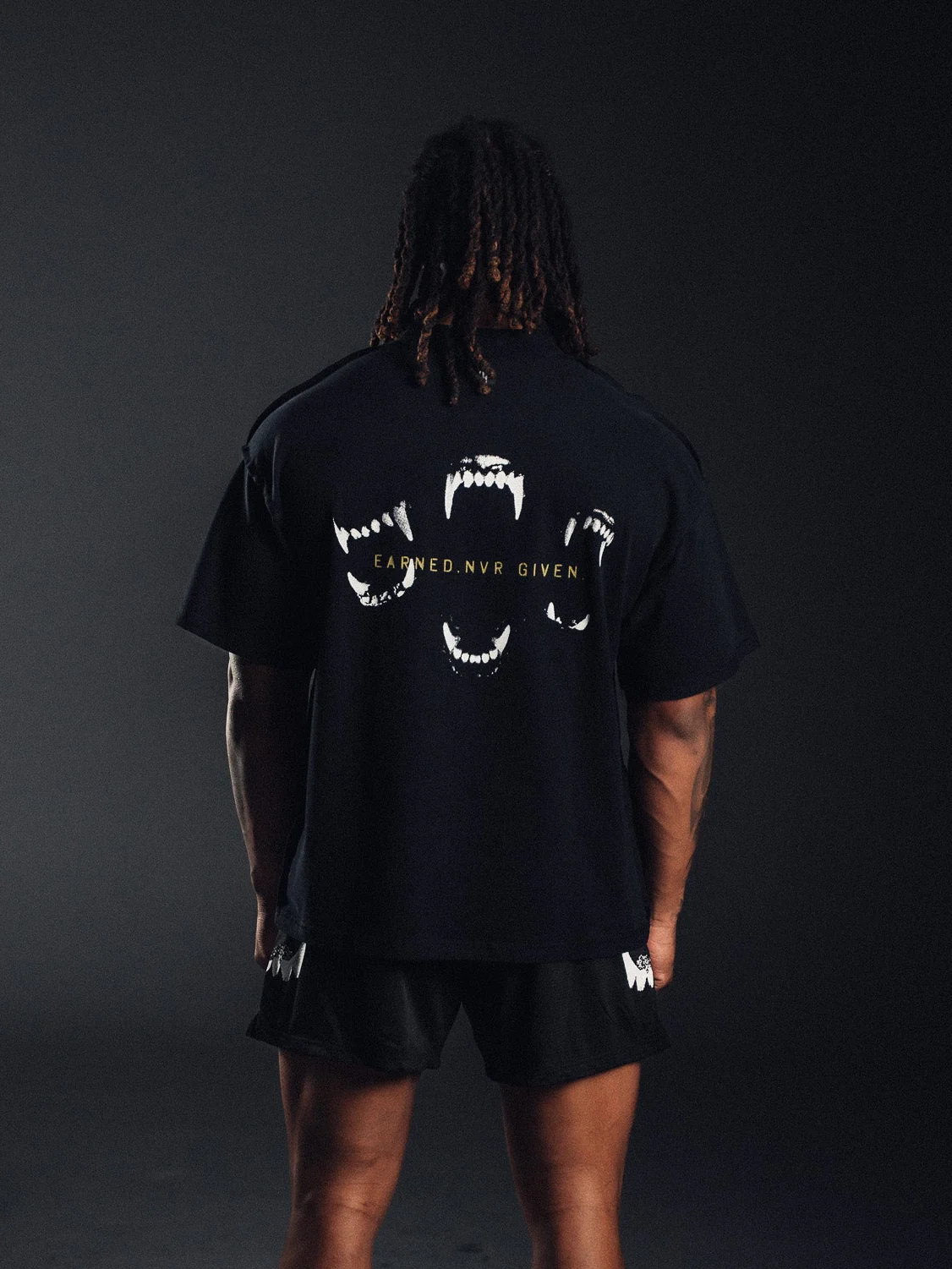 Earned Three Headed Beast Tee - Image 6