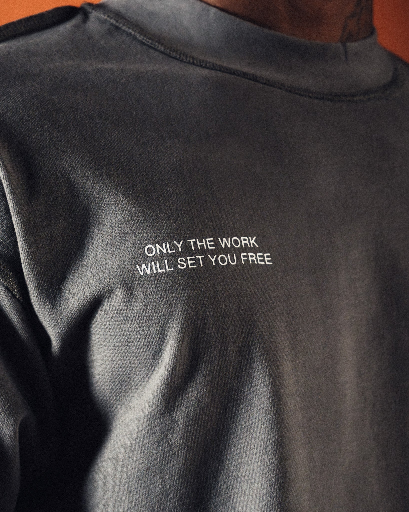 Gray Blue Flame Tee - Image 8