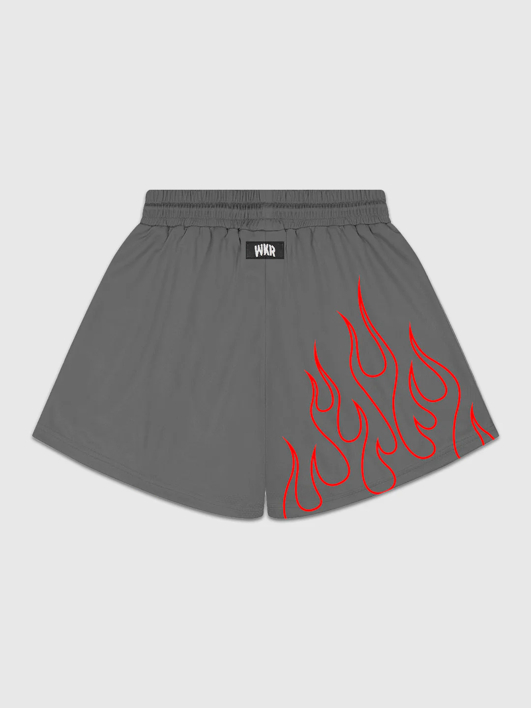 Gray/Red Flame Premium Performance Short - Image 3