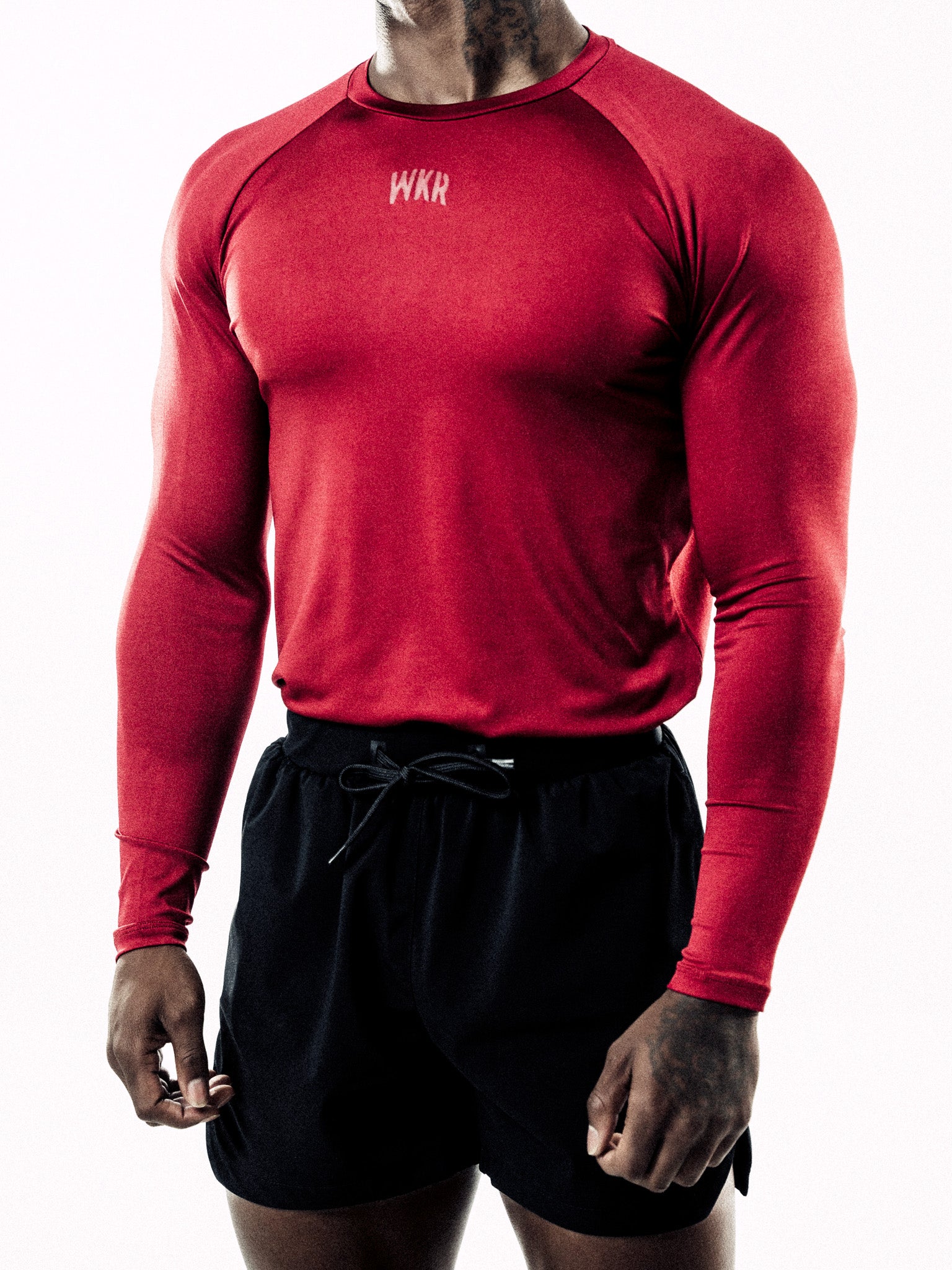 Wine ESSNTLS Longsleeve Tee - Image 5